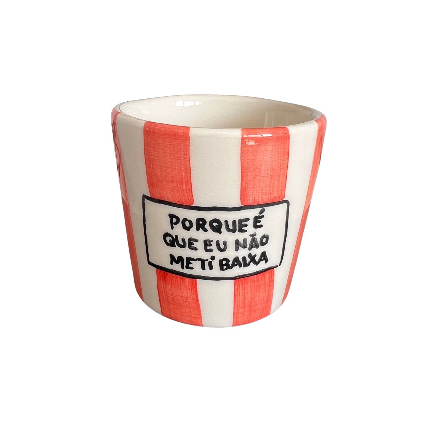 Porque é que não meti baixa - Copo de café