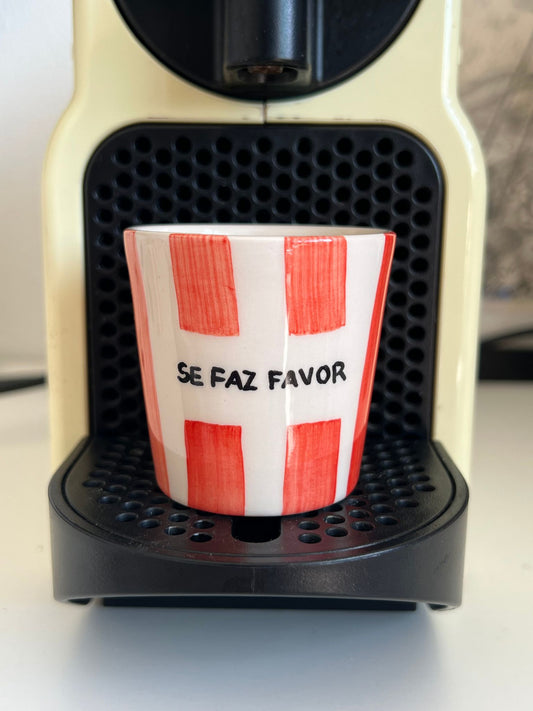 Se faz favor - Copo de café (old collection)