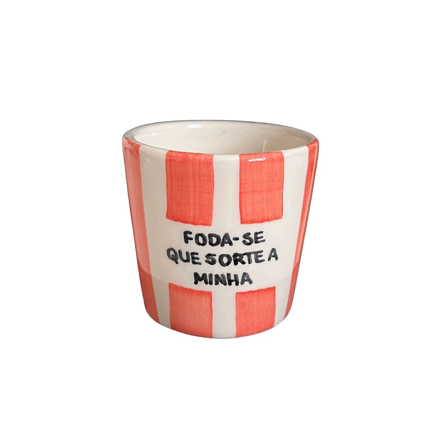 Foda-se que sorte a minha - Copo de café