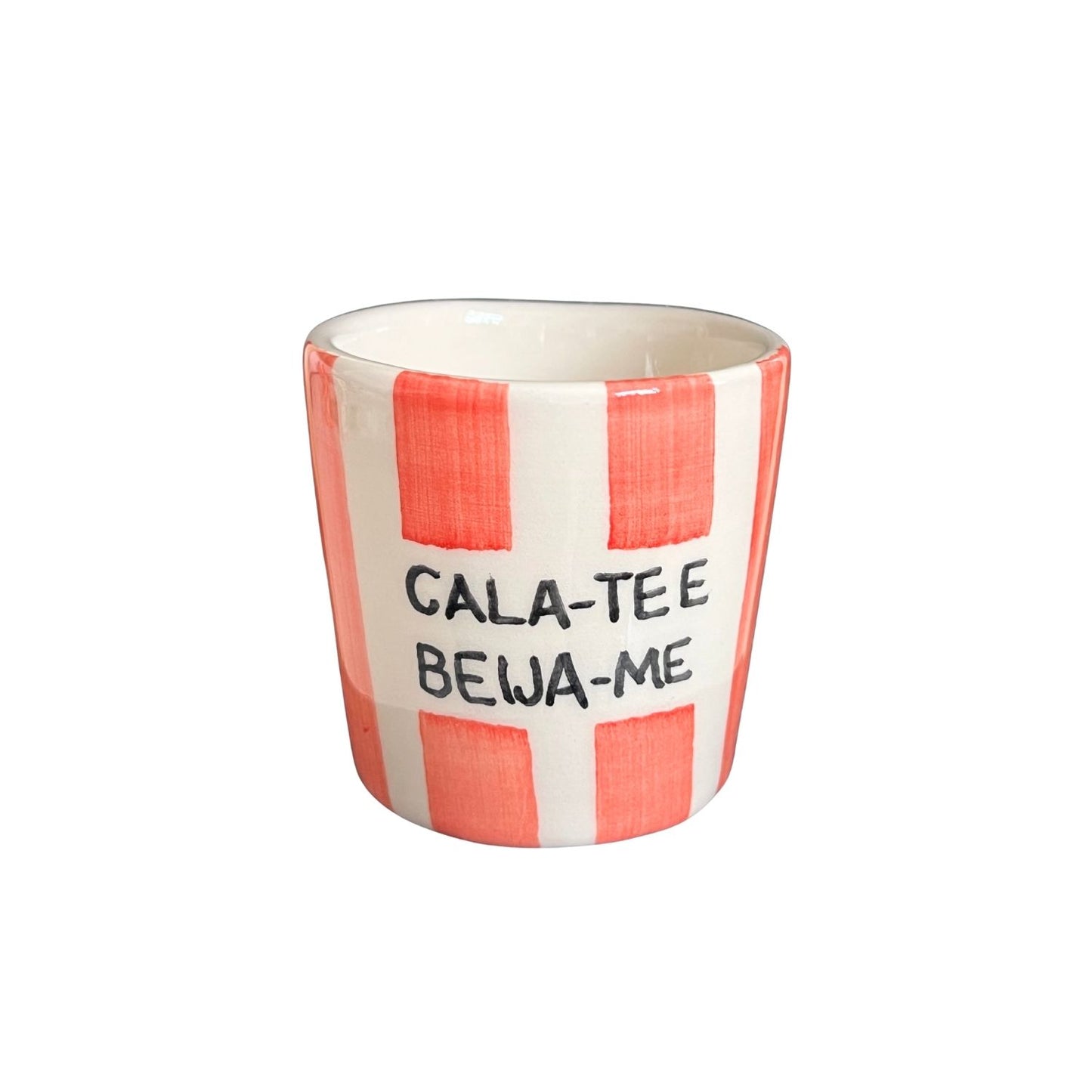 Cala-te e beija-me - Copo de café