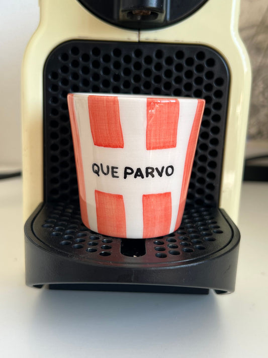Que parvo - Copo de café