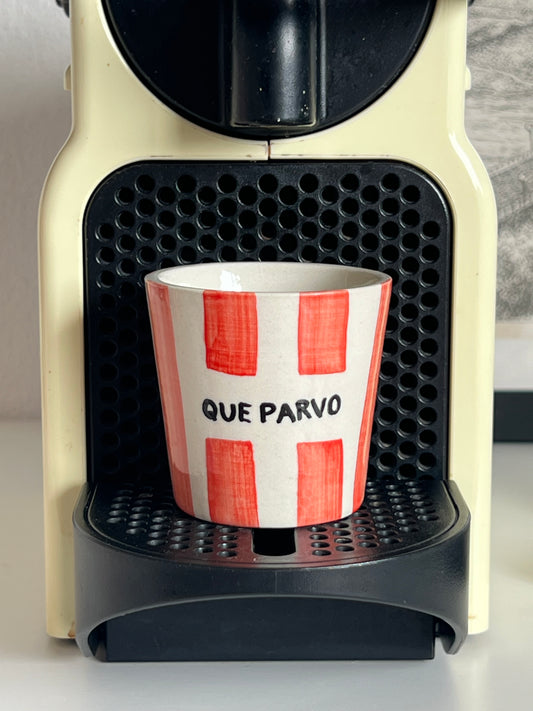 Que parvo - Copo de café